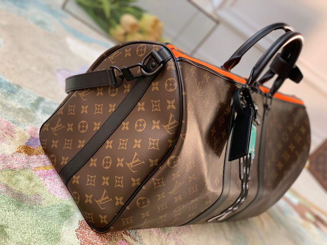 LV M45616 Louis Vuitton Keepall Bandouliere 50 Monogram