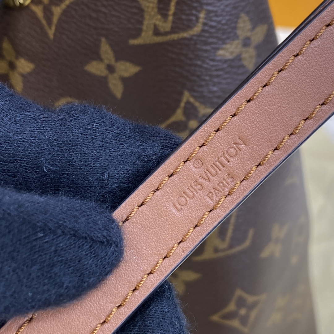 LV M44887 Louis Vuitton MM NONO Bag Monogram Caramel Brown