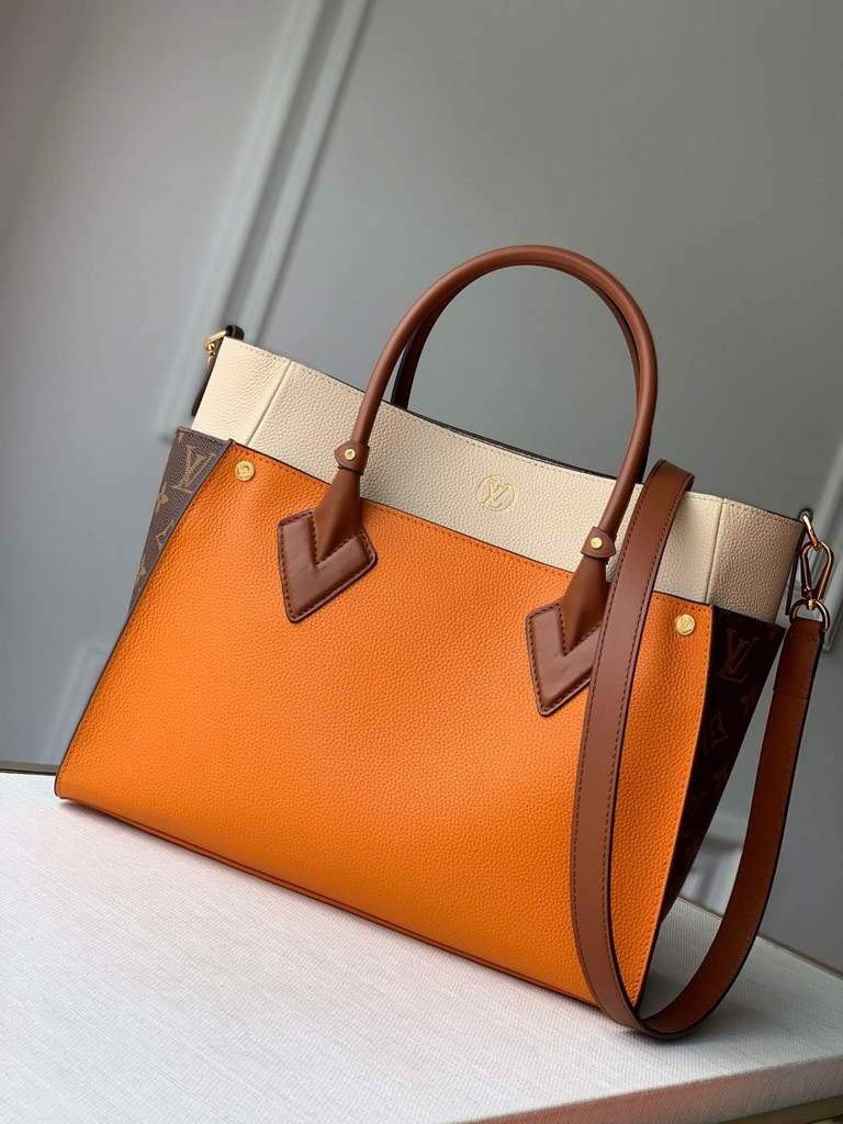 Louis Vuitton M53825 LV M53823 on My Side MM High end Leathers M55302 Bag Orange