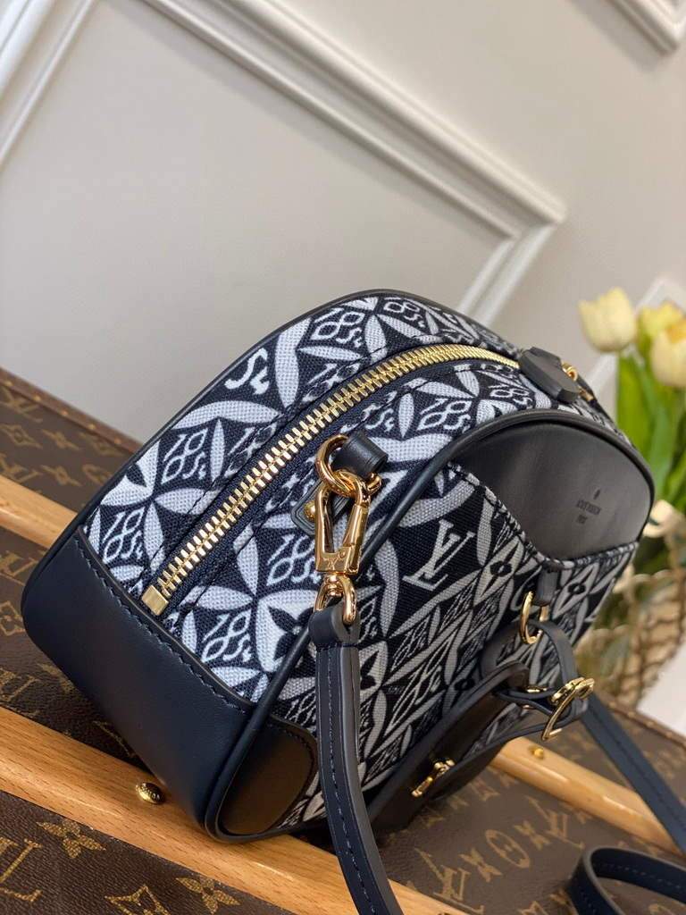 LV M57205 Louis Vuitton Since 1854 Deauville Mini Bag M57168 Gray