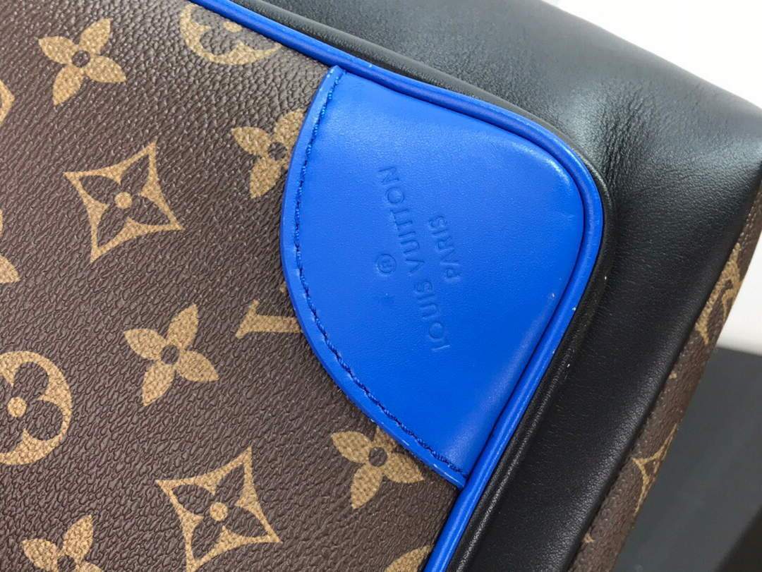 LV M45335 Louis Vuitton Dean Backpack Monogram Macassar