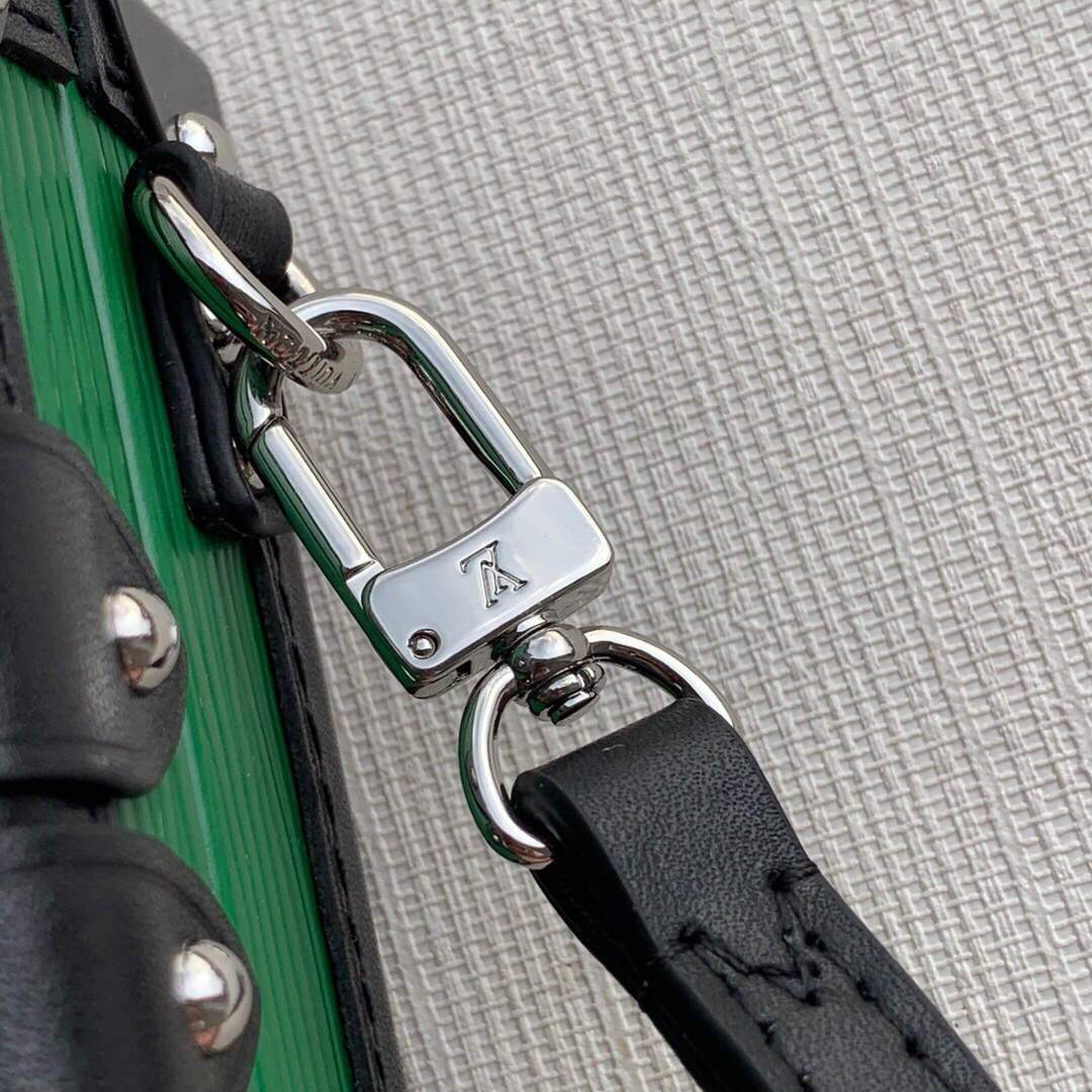 LV N93145 Louis Vuitton Petite Malle Bag N93144 Emeraude Green