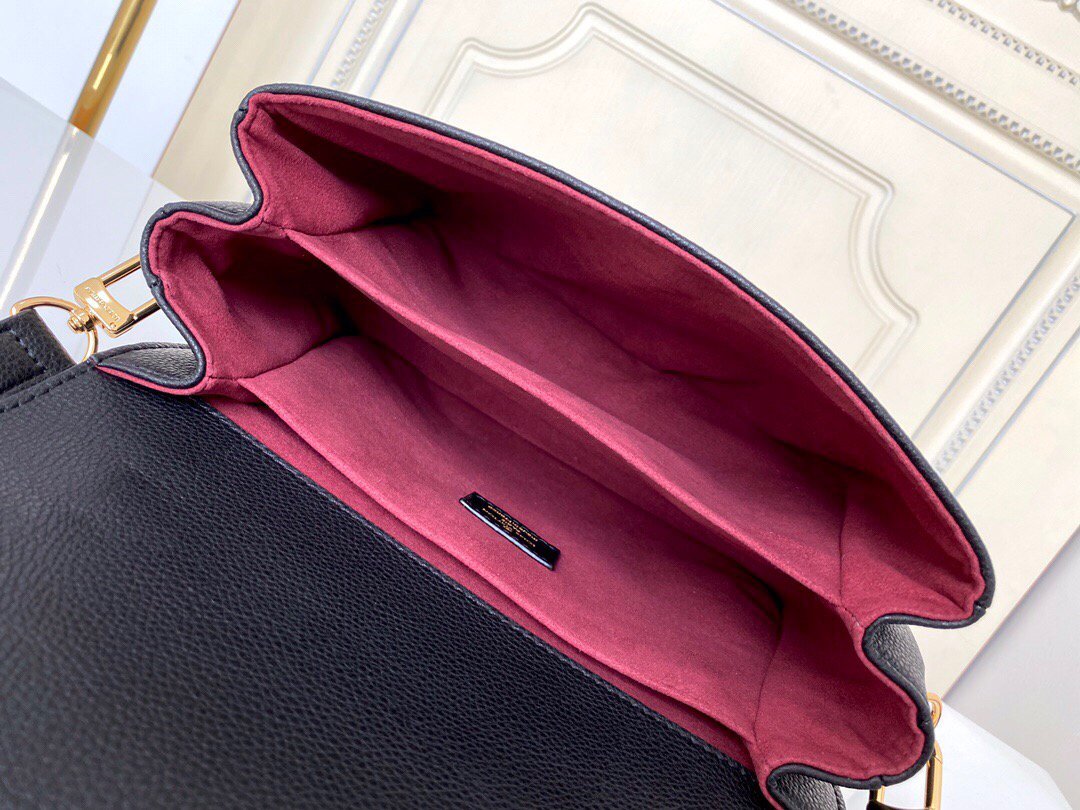 LV M45773 Louis Vuitton Pochette M��tis M45596 Bag Black Beige