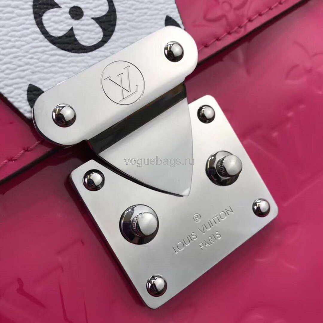 LV M90468 Louis Vuitton Spring Street Monogram Vernis Bag M90505 Plum