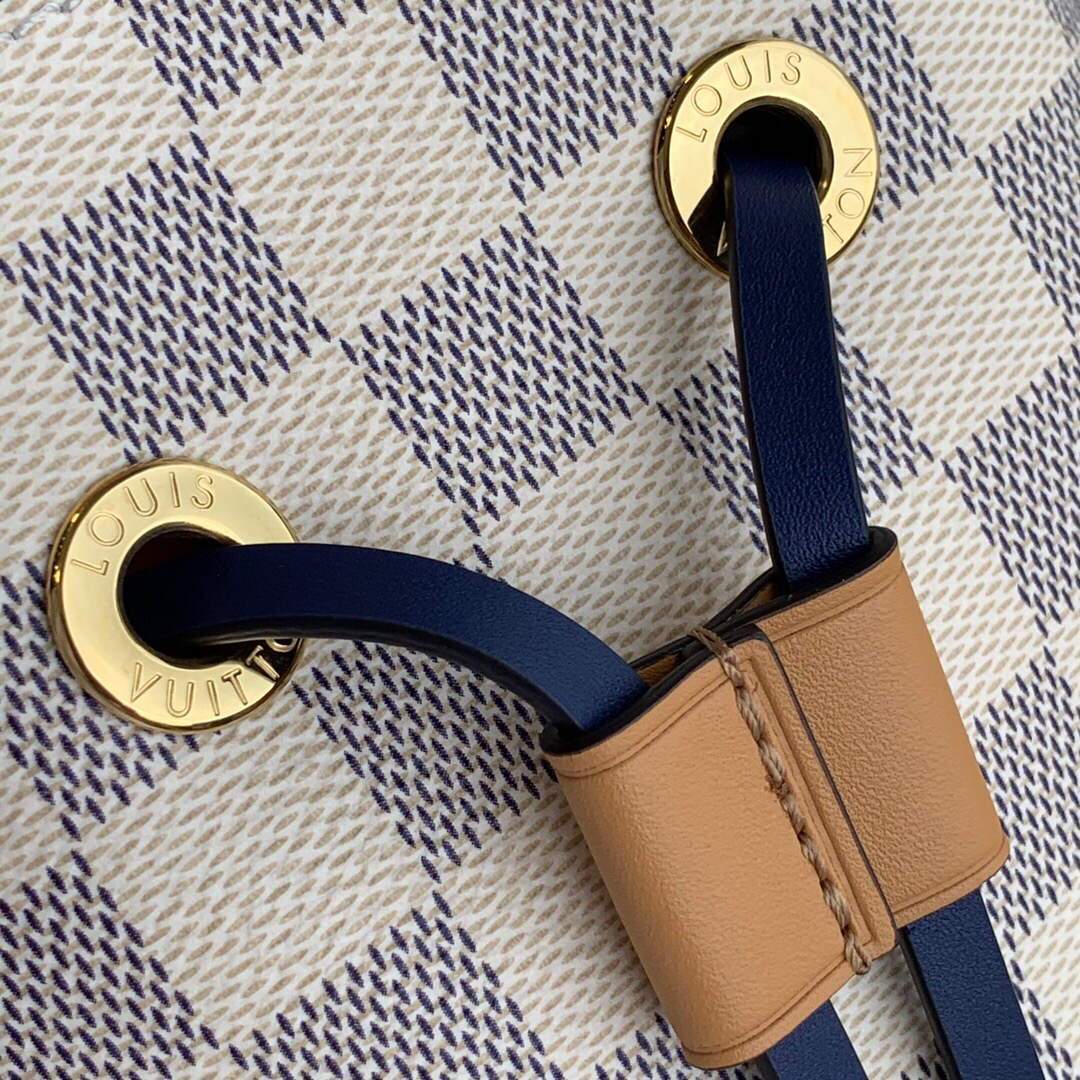 LV N50042 Louis Vuitton NONO MM Bucket Bag Blue