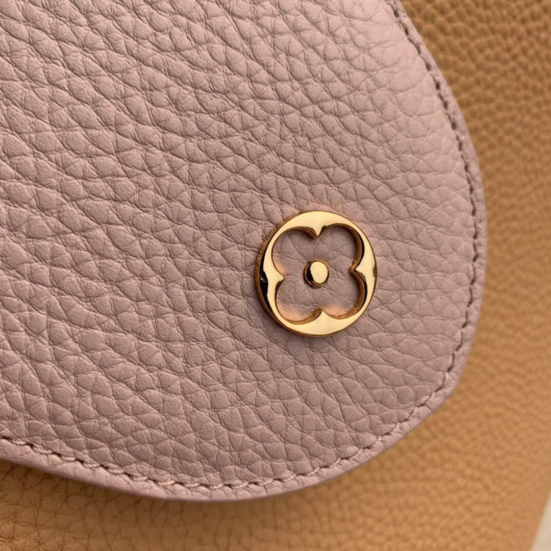 LV M20784 Louis Vuitton Capucines MM Handbag Wood Brown