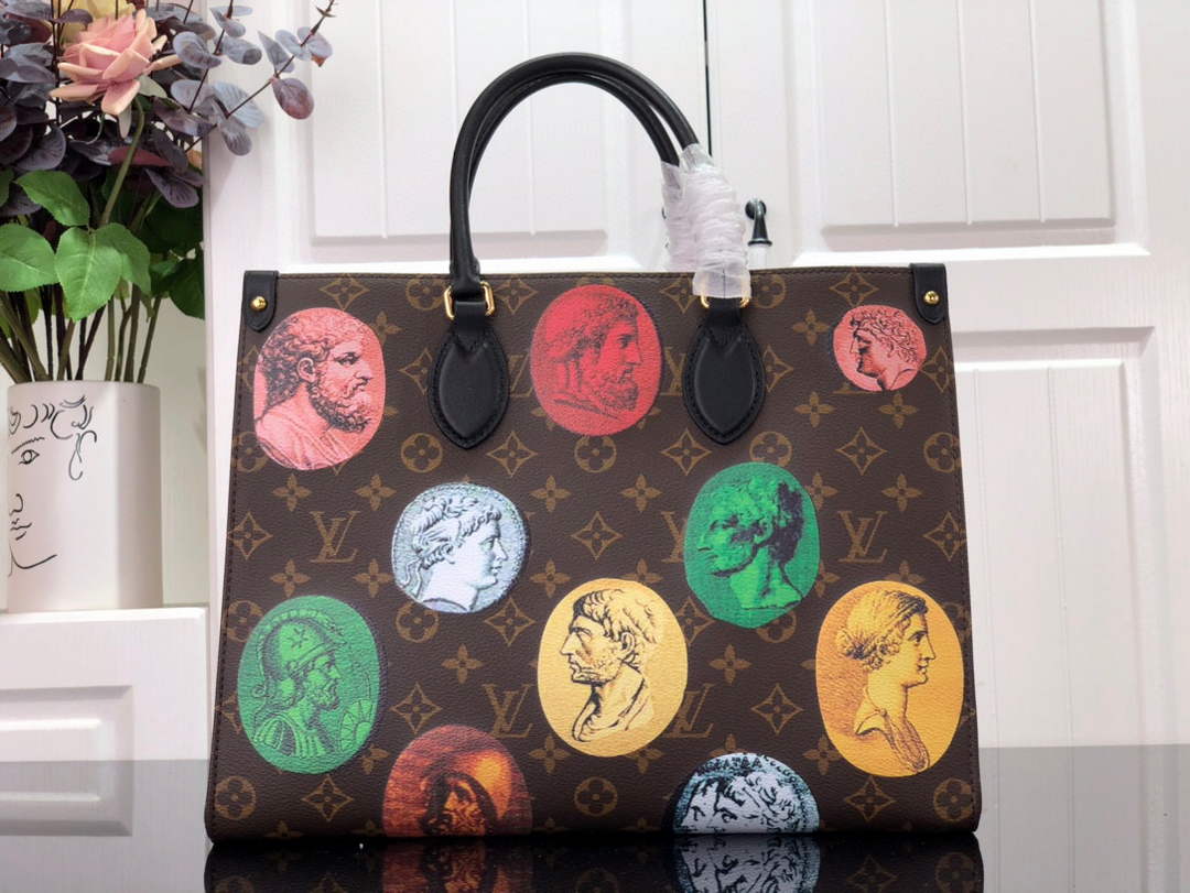 Louis Vuitton M45923 OnTheGo MM Tote bag Monogram Black