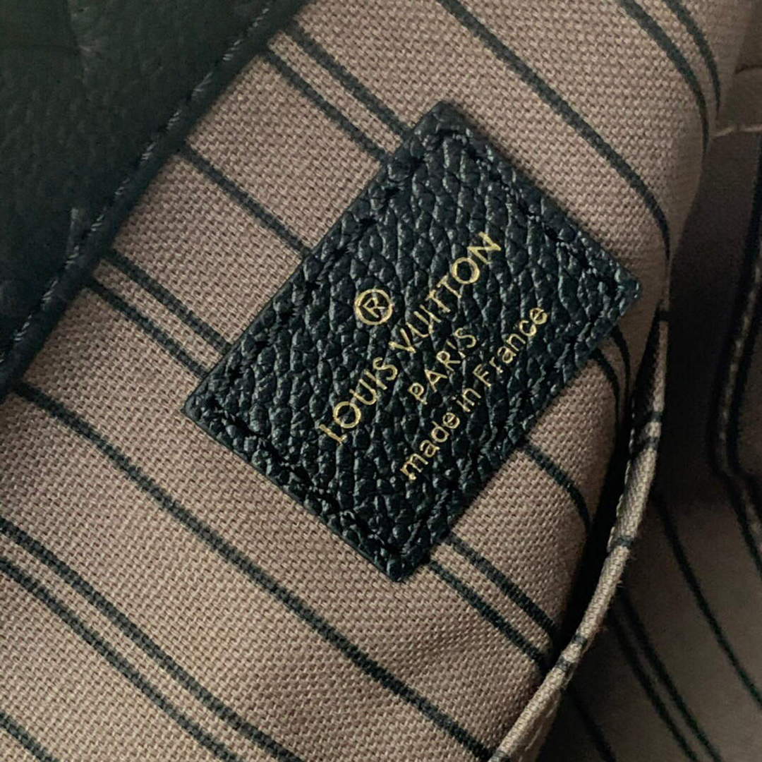 LV M41066 Louis Vuitton Artsy MM Handbag Black Brown