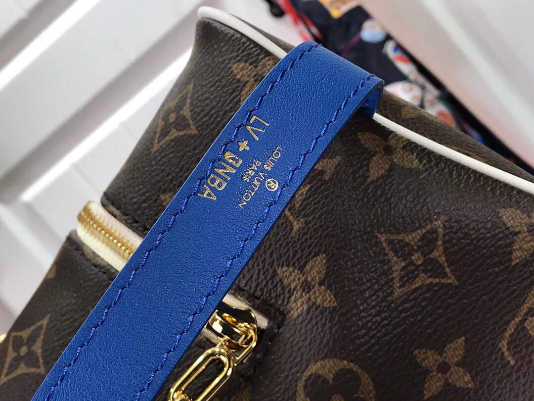 LV M45588 Louis Vuitton X NBA Cloakroom Dopp Kit Monogram Canvas