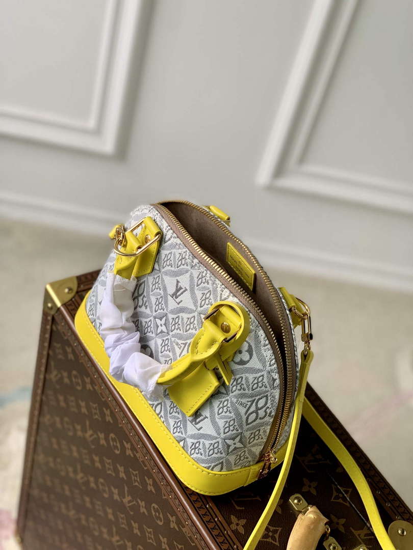 LV N40447 Louis Vuitton Alma BB Bag Yellow