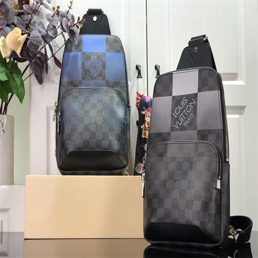 LV N40403 Louis Vuittona Venue Sling N41719 Bag Damier Graphite Blue