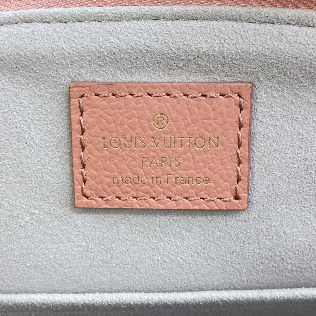 Louis Vuitton LV M58916 Petit Palais Bicolor Monogram empreinte leather Pink