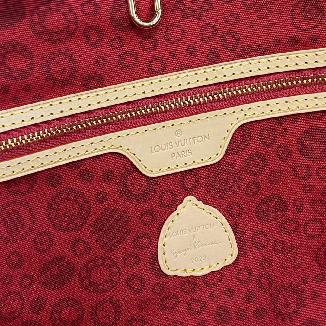 LV M46447 Louis Vuitton LV x YK Neverfull MM Bag
