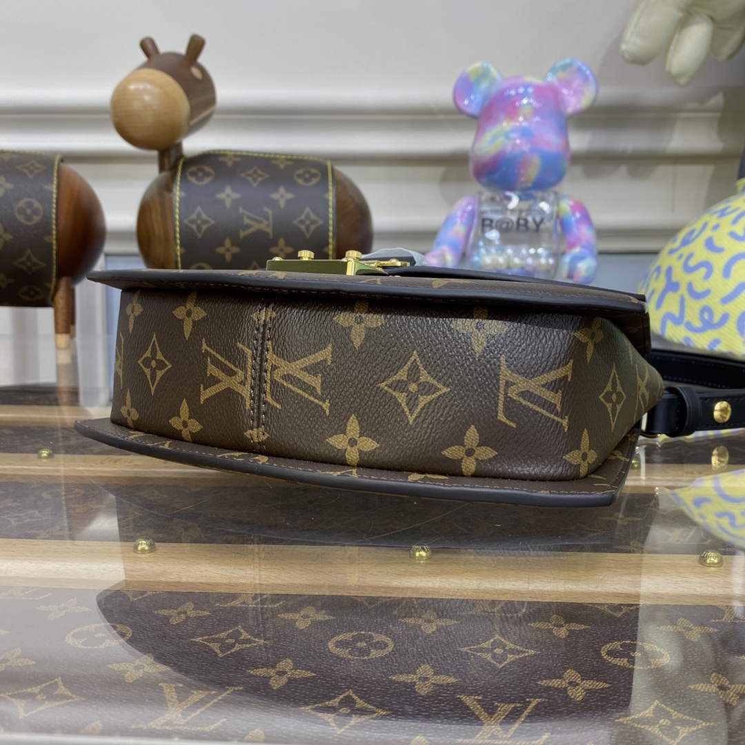 LV M46548 Louis Vuitton Tilsitt Monogram Handbag Yellow