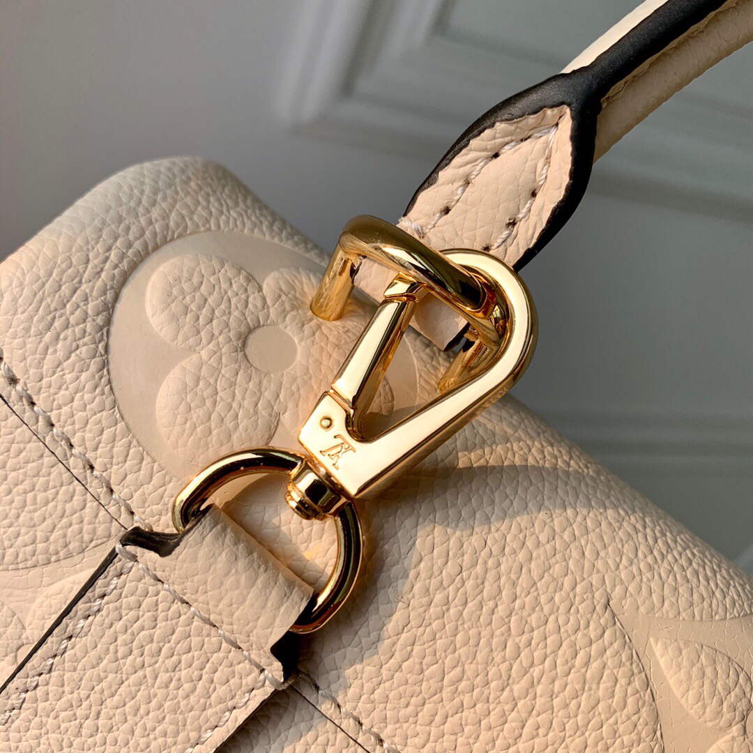 LV M46041 Louis Vuitton Madeleine MM Handbag Cr��me Beige