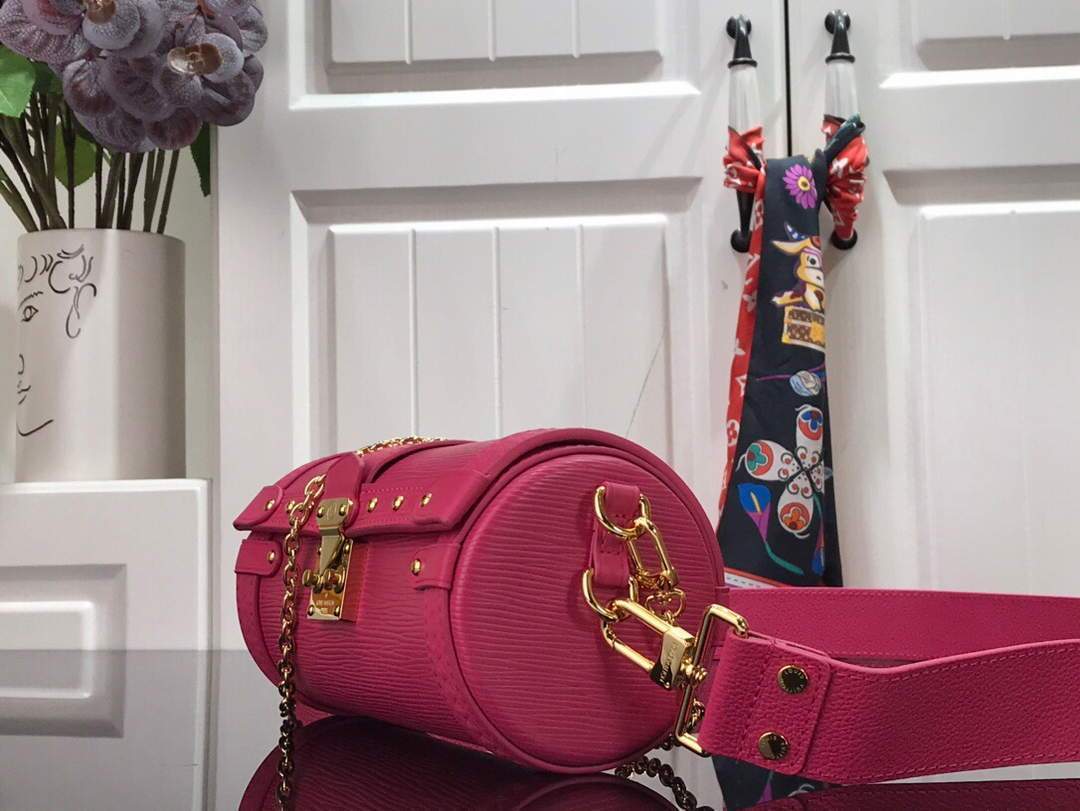 LV M58649 Louis Vuitton Papillon Trunk Epi Leather Bag M58647 M58655 Pink