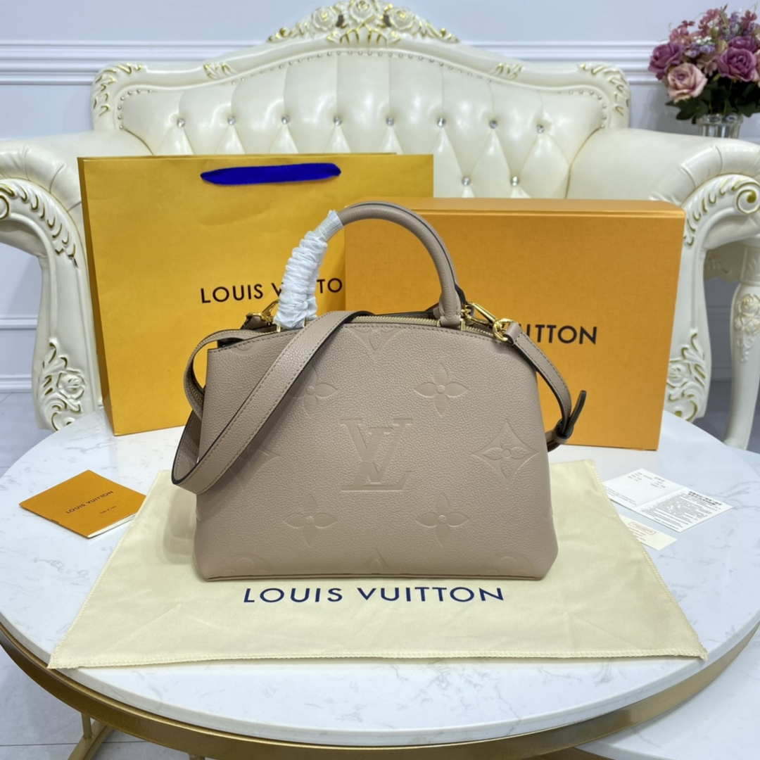 Louis Vuitton LV M58916 Petit Palais Monogram Gray leather