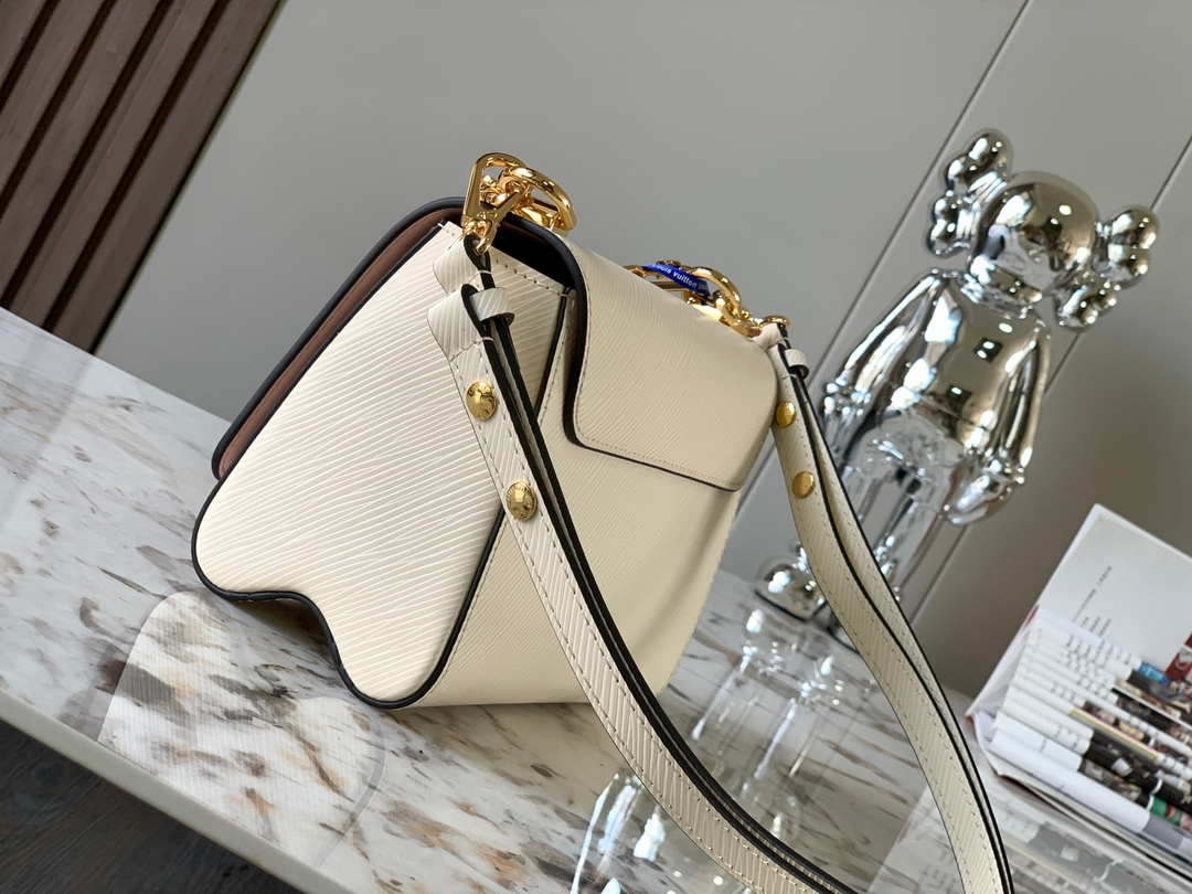 Louis Vuitton LV M20840 Twist PM Bag Epi Beige