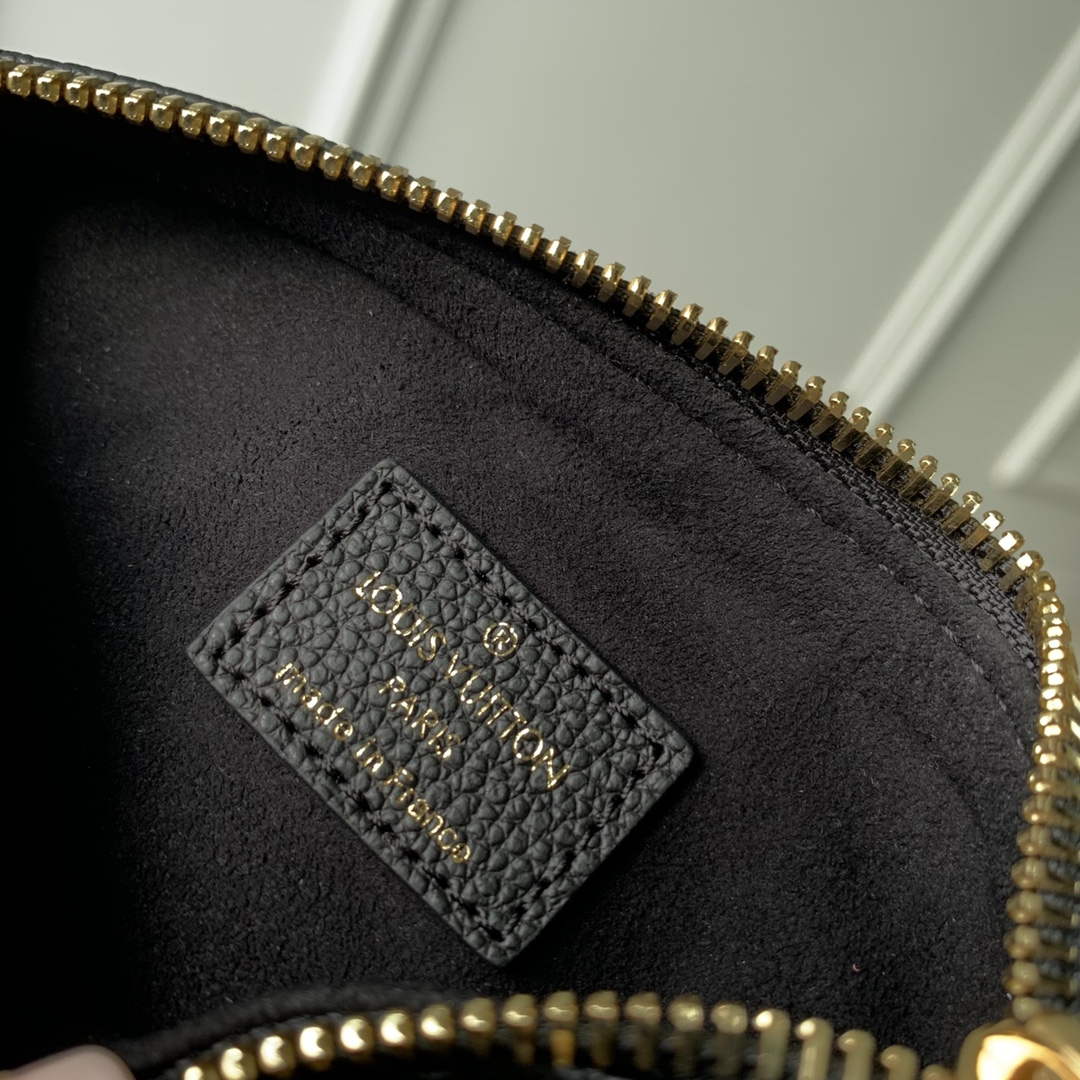LV M82450 Louis Vuitton Nano Speedy Bag Black