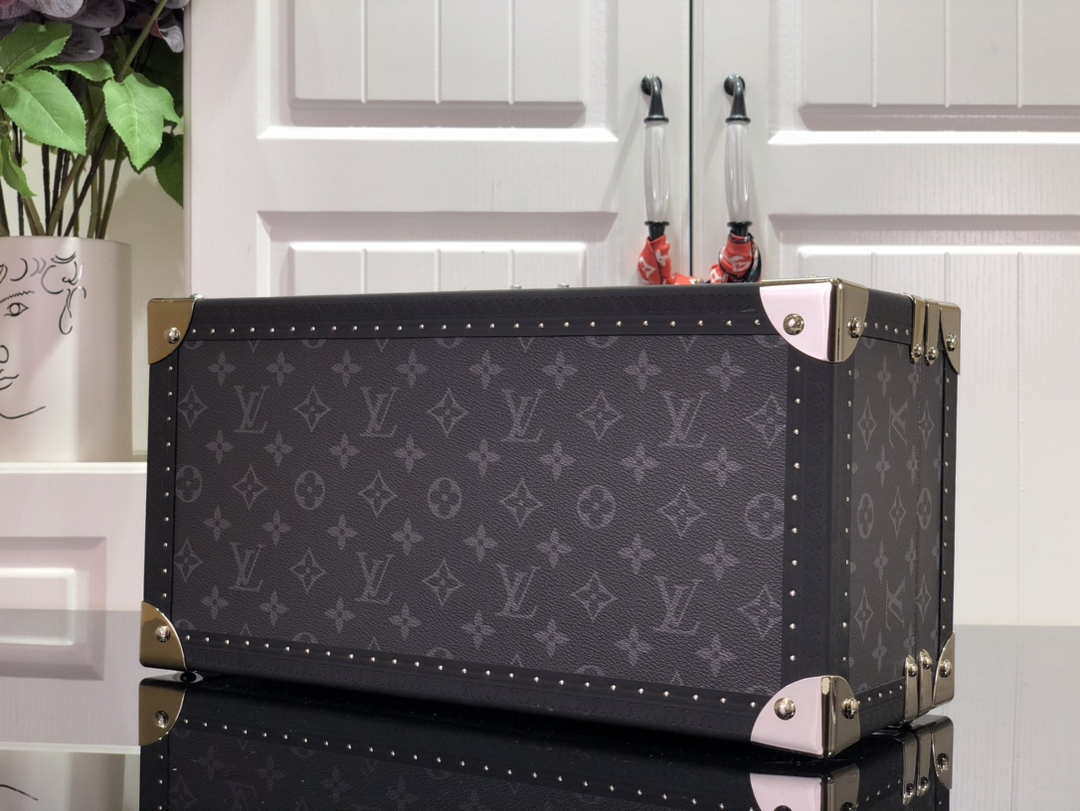 LV M20209 Louis Vuitton Coffret Accessoires Monogram Eclipse canvas Black