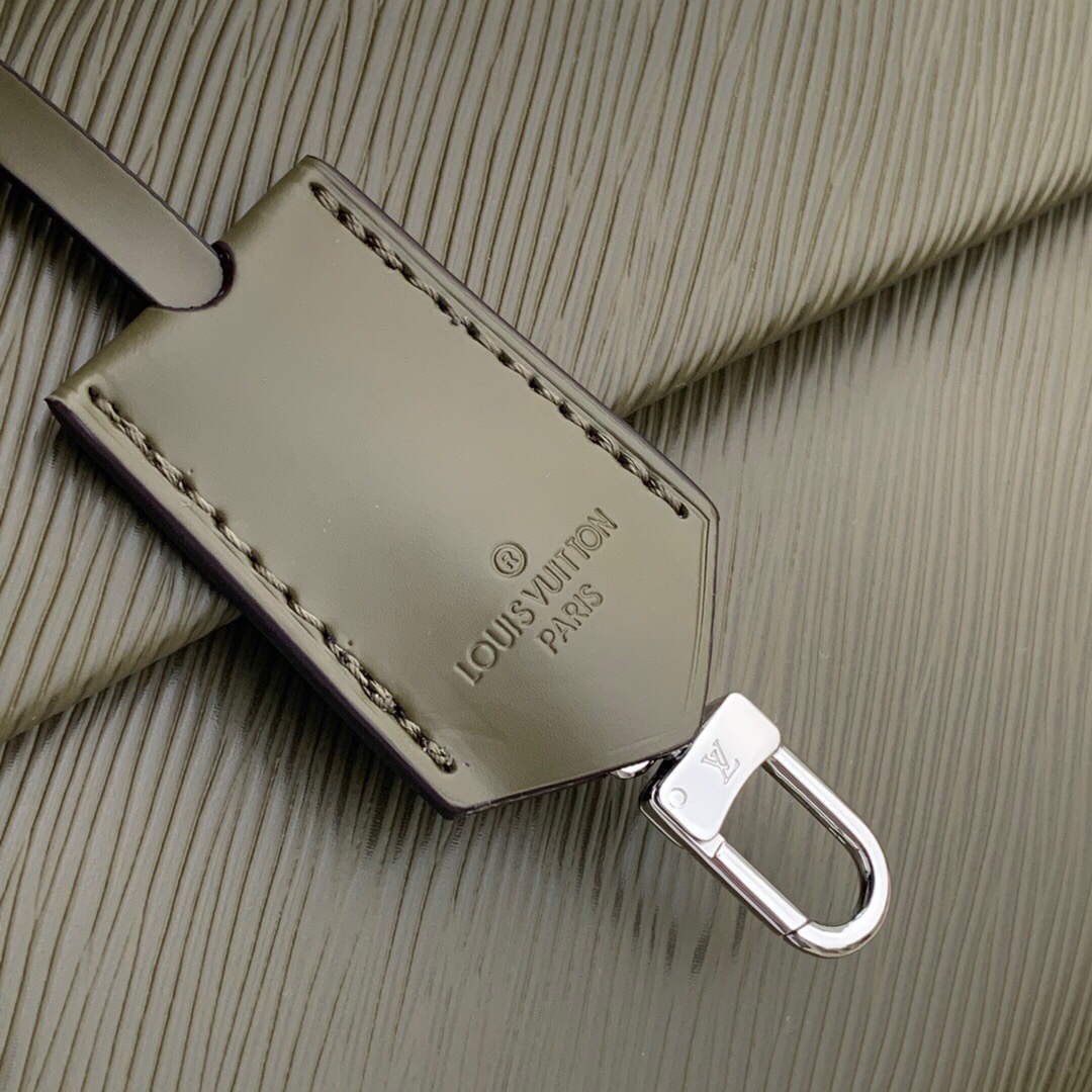 LV M58928 Louis Vuitton Cluny Mini Handbag Brown Green