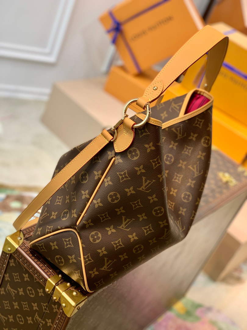 LV M50157 LouisVuitton Delightful MM Monogram Plum
