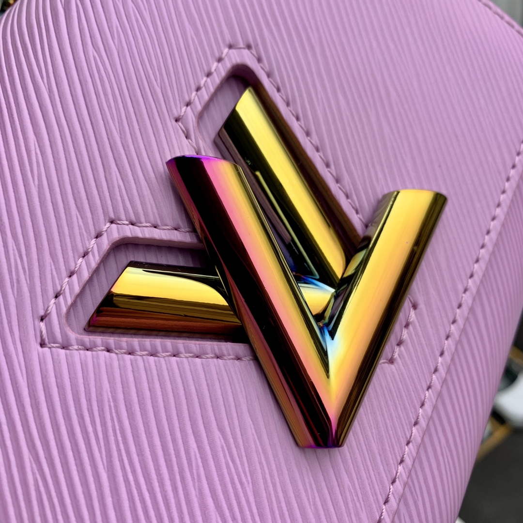 LV M22098 Louis Vuitton Twist PM Epi Leather Lilas Provence Violet