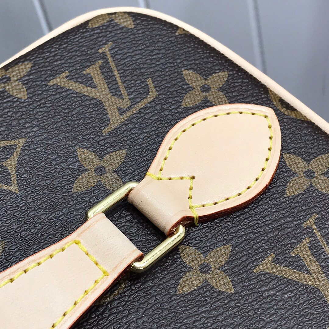 LV M42265 Louis Vuitton Croisette Damier Ebene
