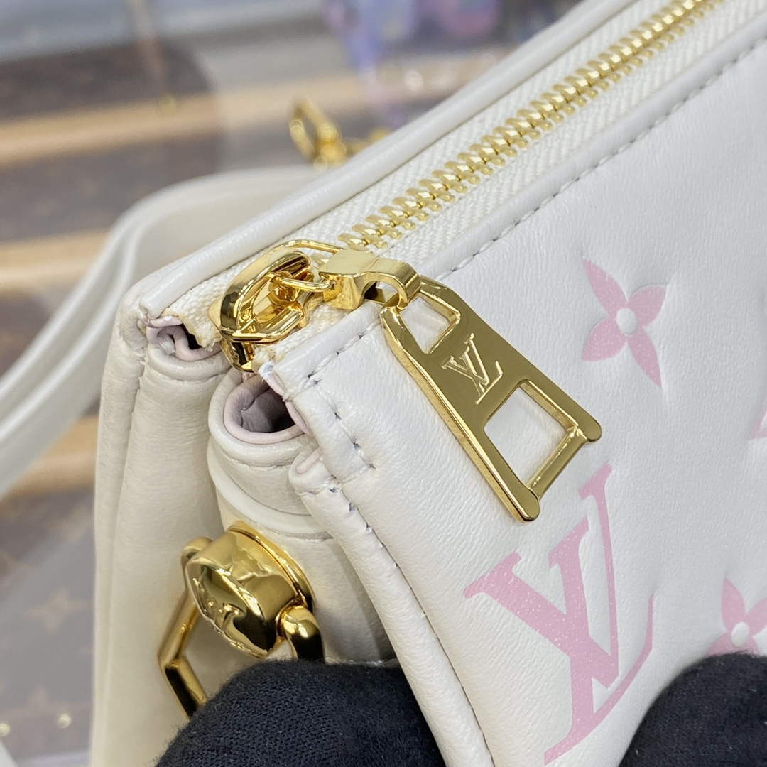 LV M22993 Louis Vuitton Coussin BB Handbag Quartz   Multicolor