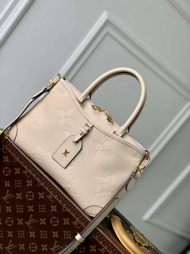 LV M46503 Louis Vuitton Trianon PM Bag Monogram Cr��me Beige