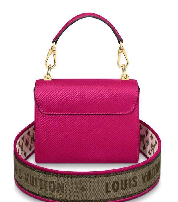LV M57063 Louis Vuitton Twist MINI Bag M57049 Epi Leather Agathe Rose Pink