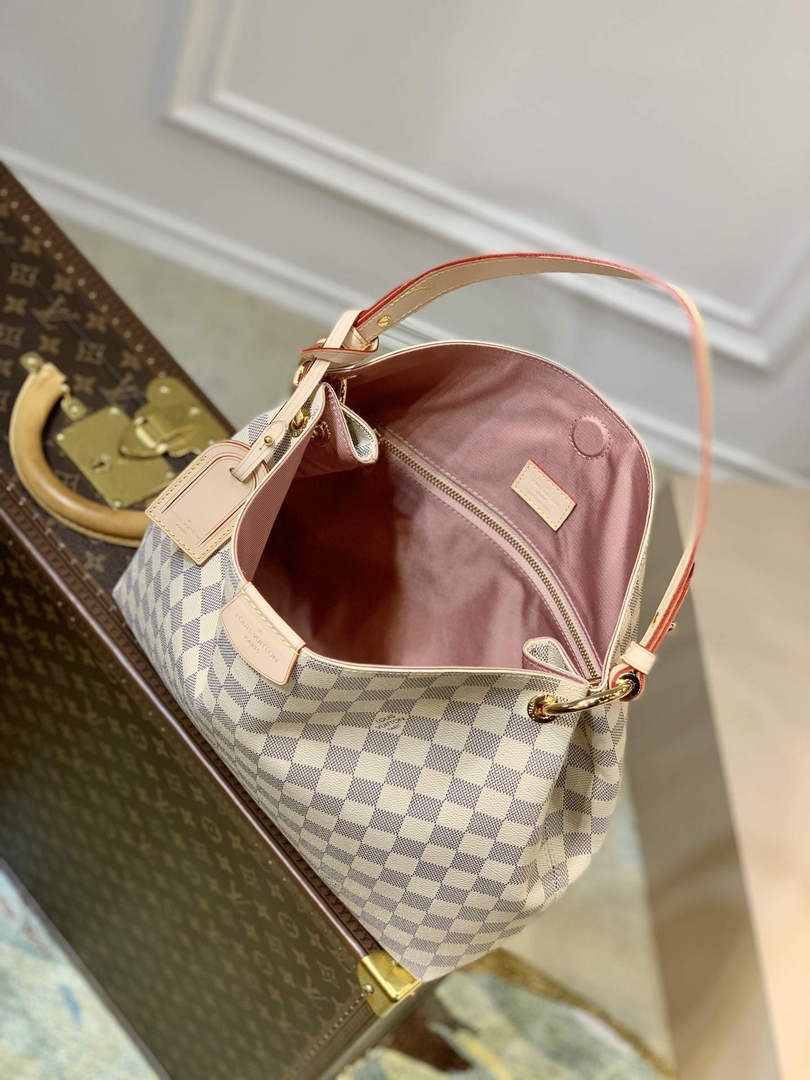 LV N42249 Louis Vuitton Graceful PM M43701 Damier Azur