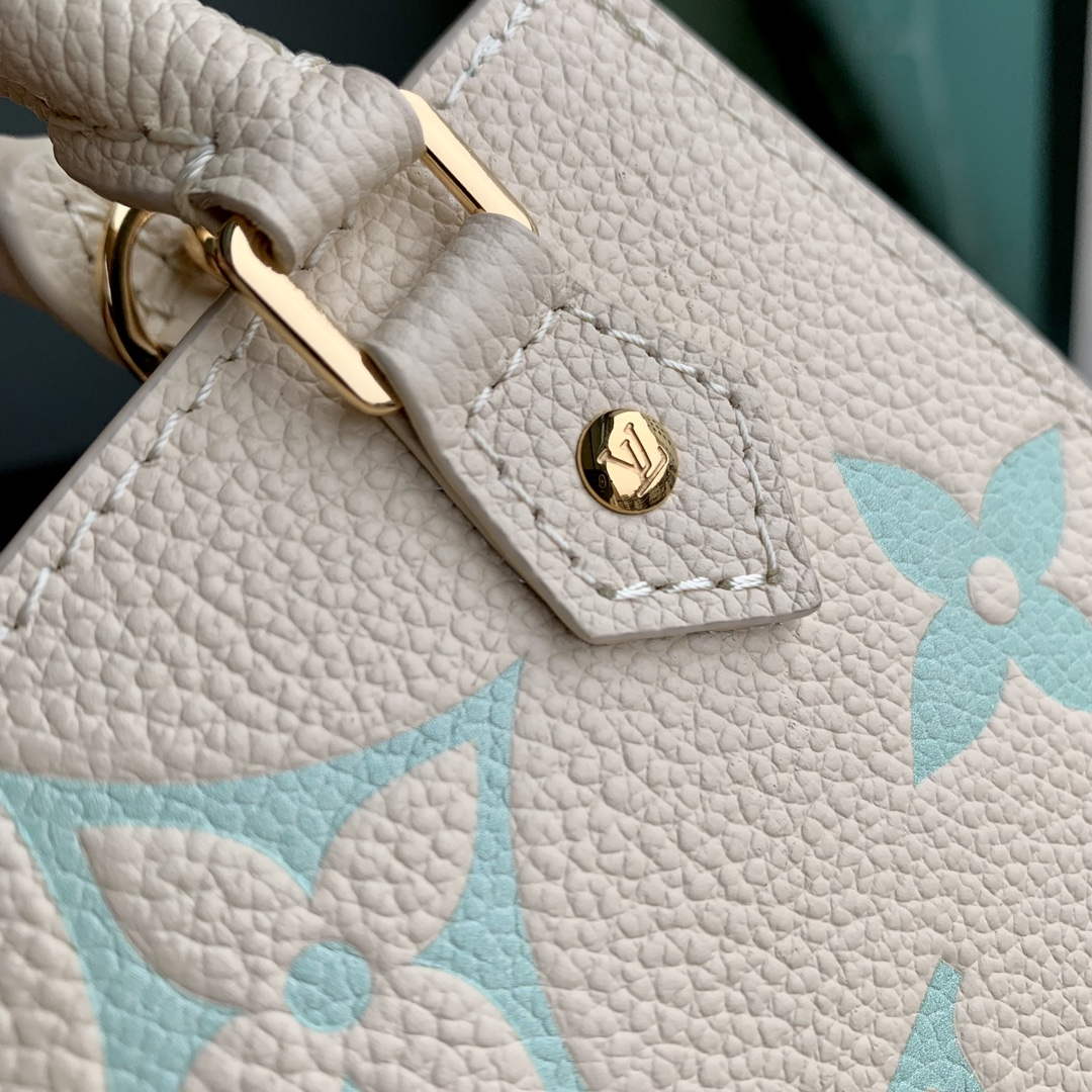 LV M81416 Louis Vuitton Petit Sac Plat Bag Matcha green