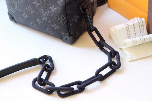 LV M44735 Louis Vuitton Mini Soft Trunk Monogram Eclipse M44480 Bag