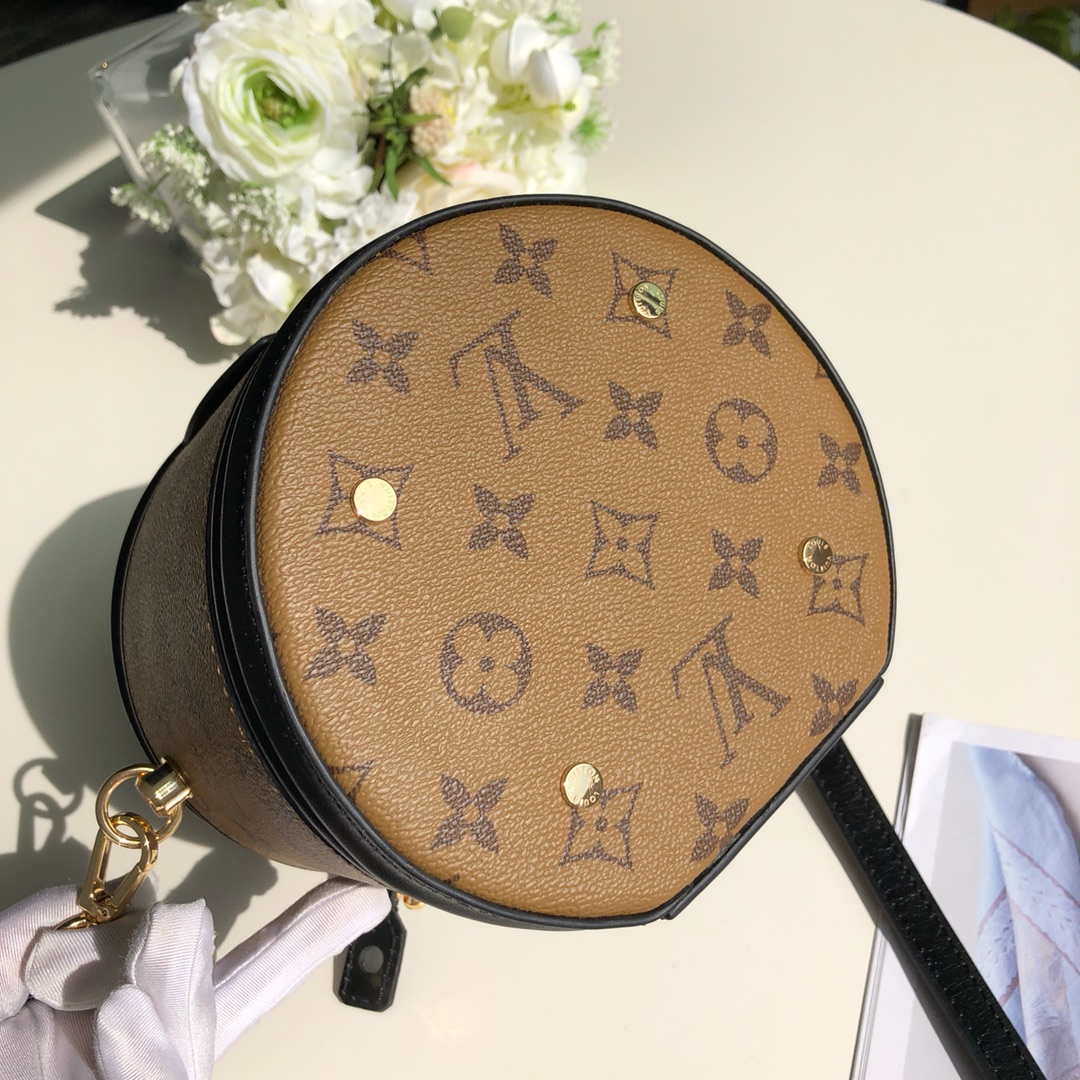 LV M43986 Louis Vuitton Cannes Monogram Reverse canvas Bag
