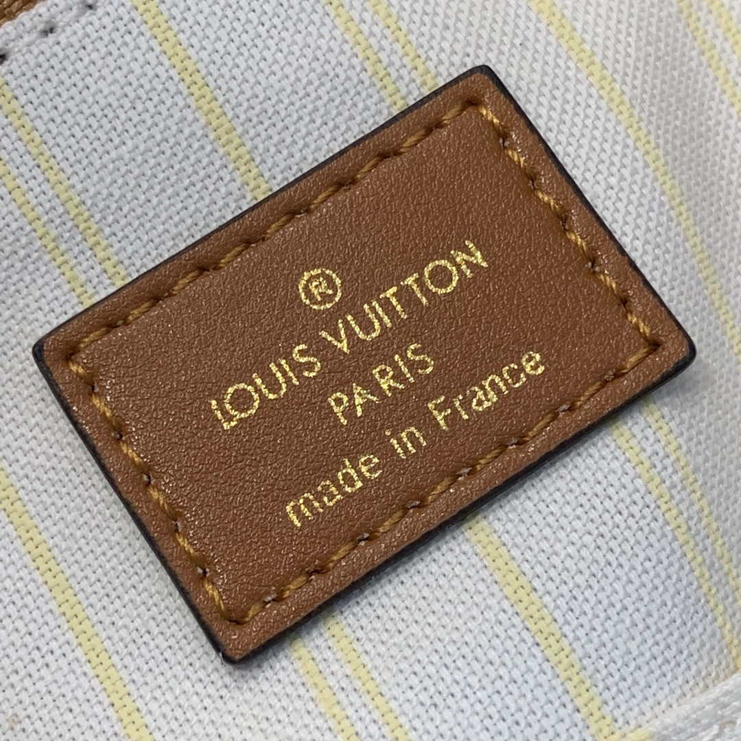 LV M57644 Louis Vuitton Onthego GM Tote Bag Tan
