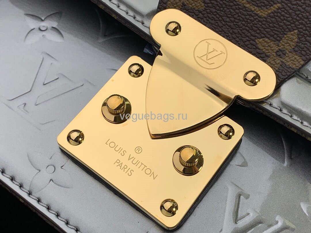 Louis Vuitton M90566 LV Wynwood Monogram Vernis Bag M90516 Gray