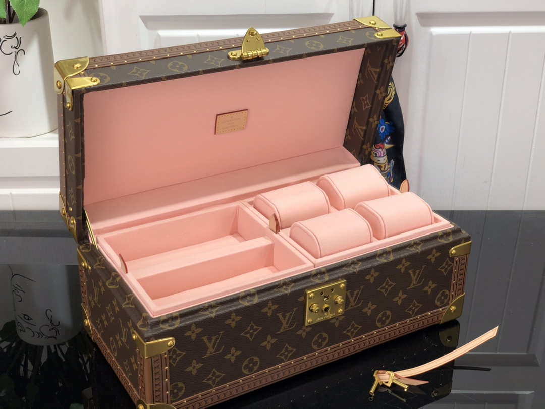 Louis Vuitton LV M20209 Coffret Accessoires Monogram Pink