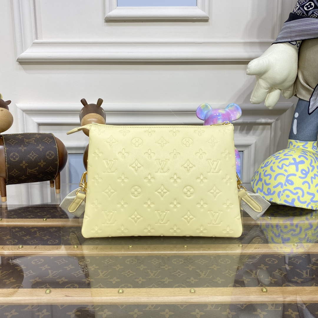 LV M20378 Louis Vuitton Coussin PM Bag lemon yellow