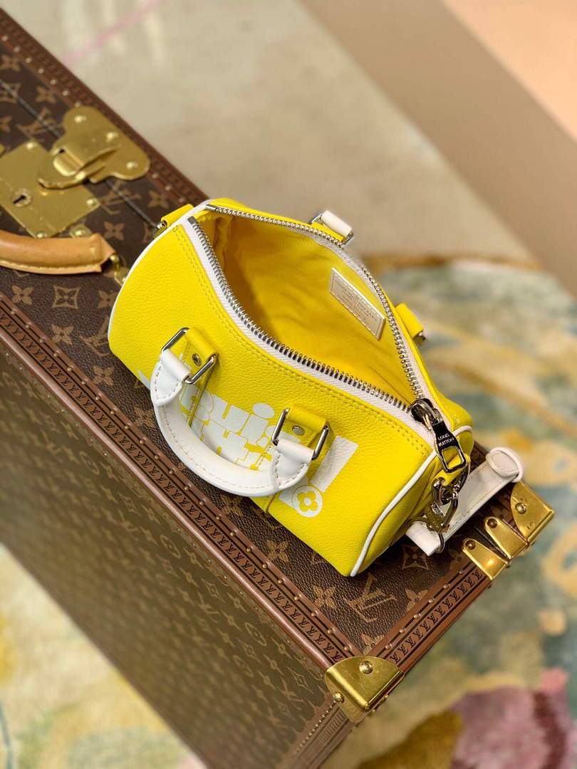LV M80842 Louis Vuitton Keepall XS Bag Yellow