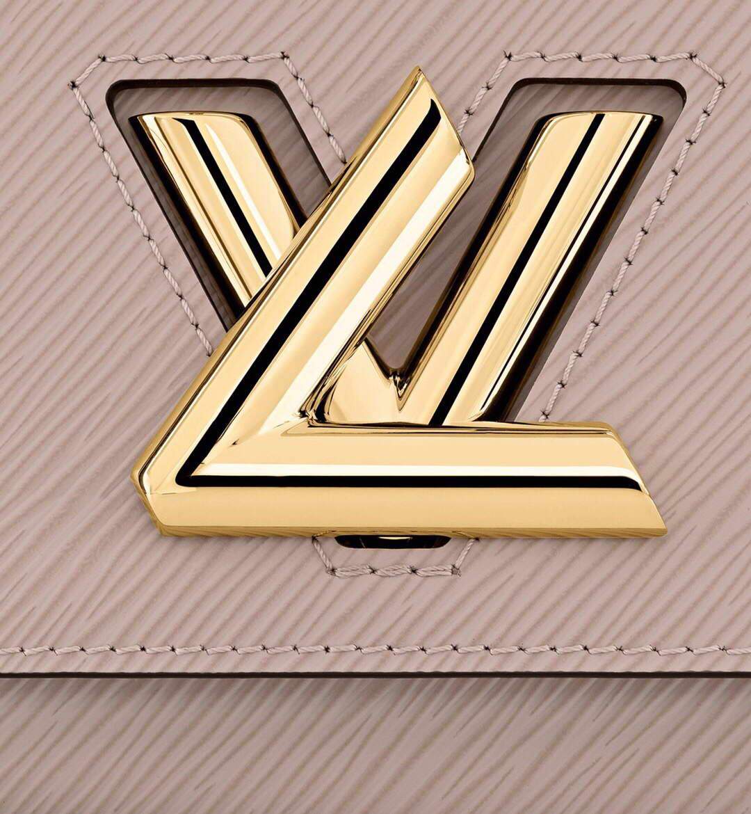 LV M57049 Louis Vuitton Twist PM Bag Epi Leather Galet