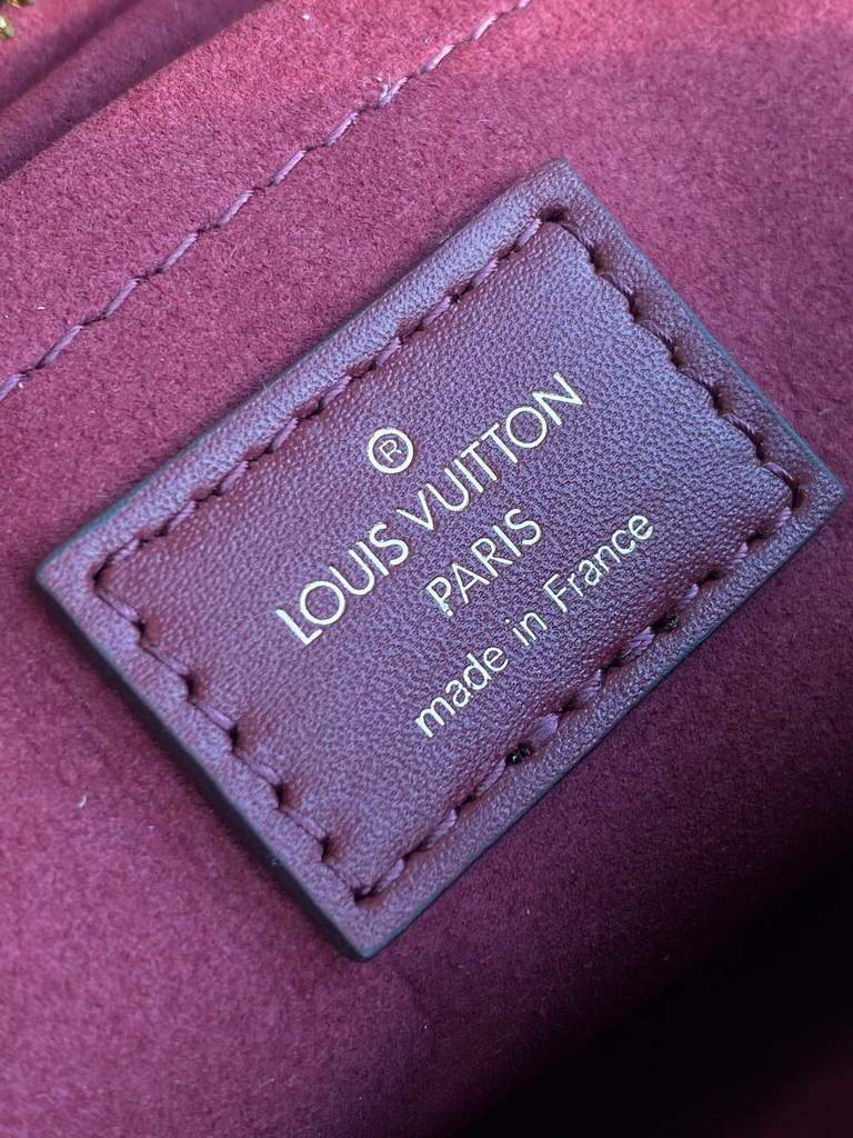 LV M57205 Louis Vuitton Since 1854 Deauville Mini Bag M57168 Wine Red