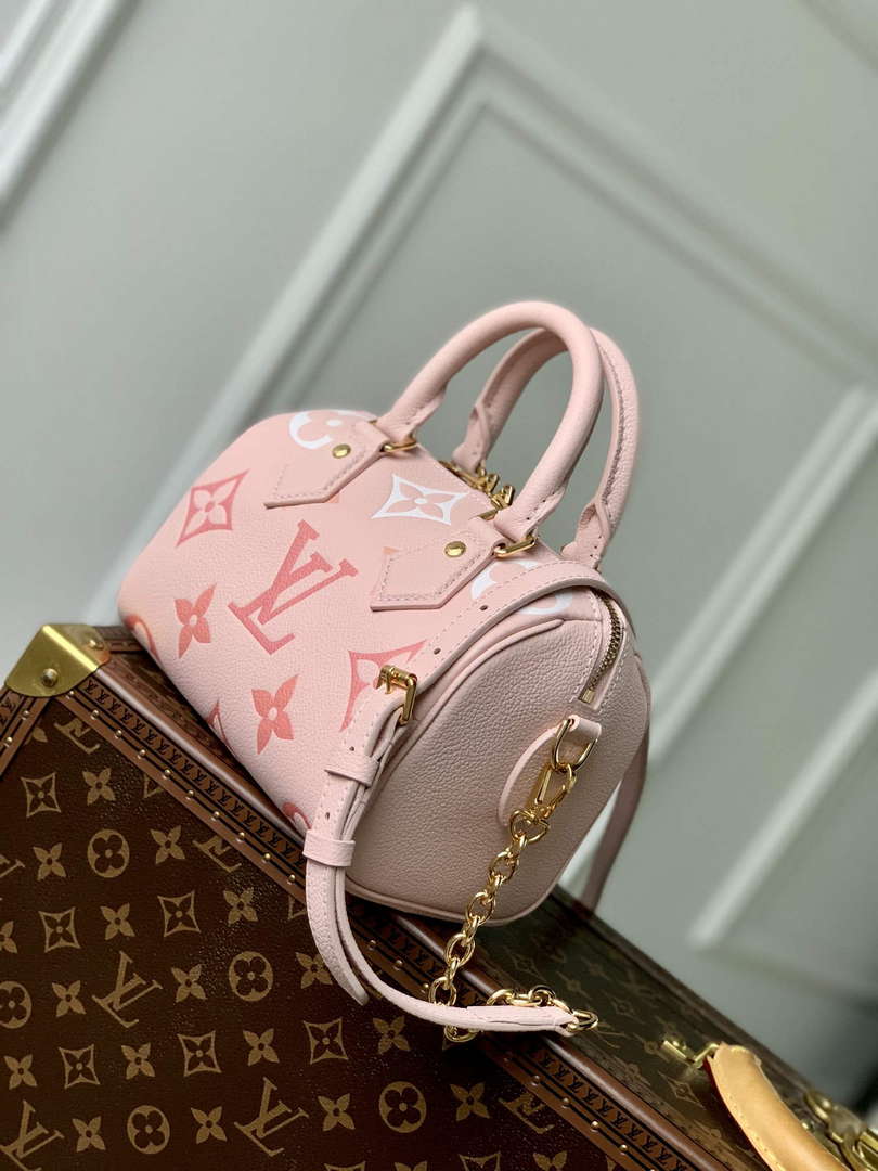 LV M46518 Louis Vuitton Speedy Bandouli��re 20 Gradient Pink