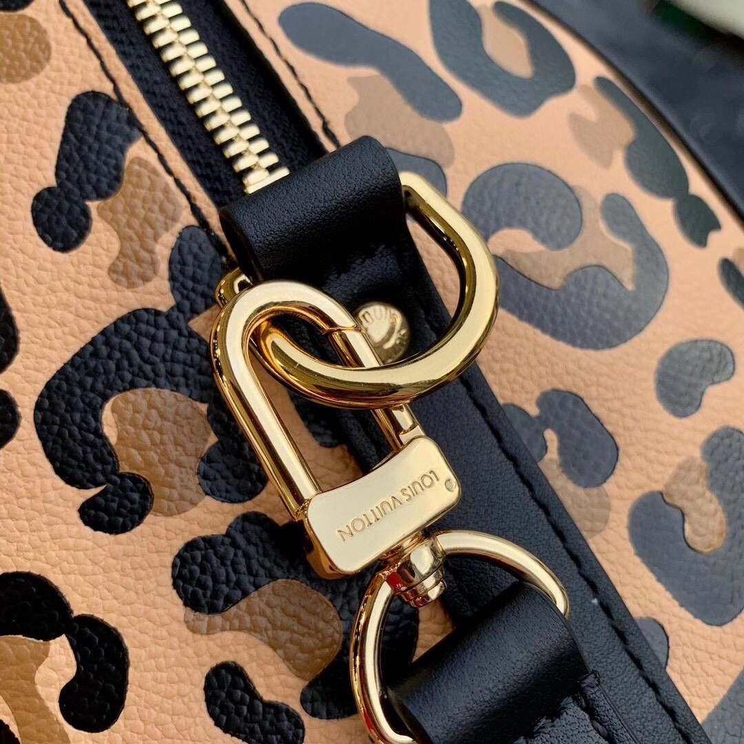 Louis Vuitton LV M58524 Speedy Bandouli��re 25 Handbag Black