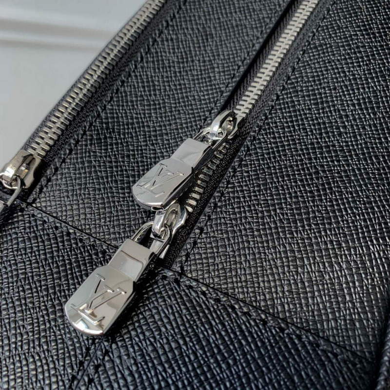 LV M30857 Louis Vuitton Adrian Backpack Black