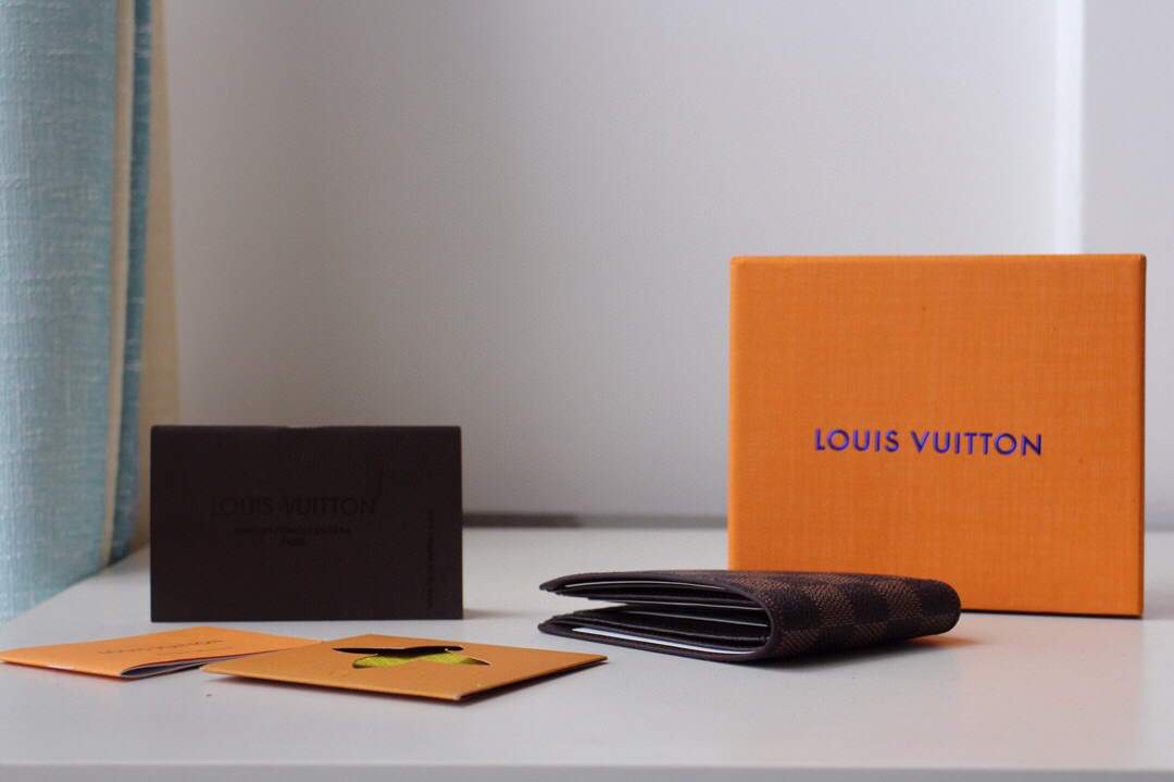 LV N60895 Louis Vuitton Multiple Wallet Damier Ebene