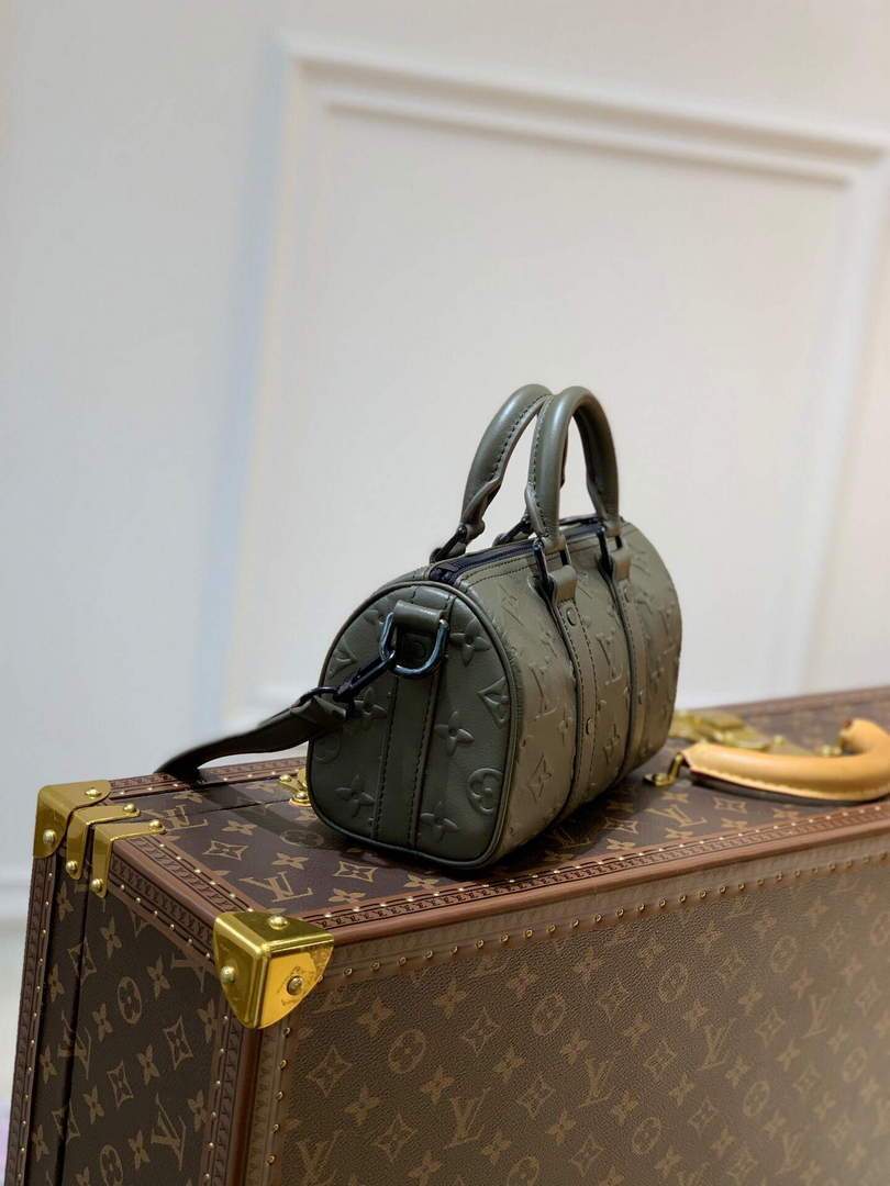 LV M57961 Louis Vuitton Keepall XS Handbag M57960 Khaki
