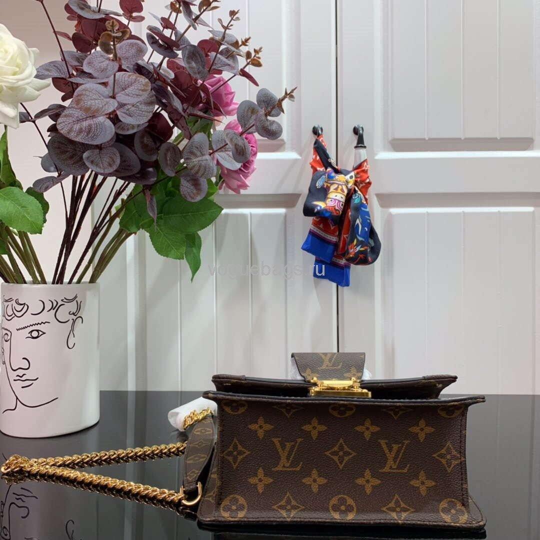 Louis Vuitton M90566 LV Wynwood Monogram Vernis Bag M90516 Silver and black