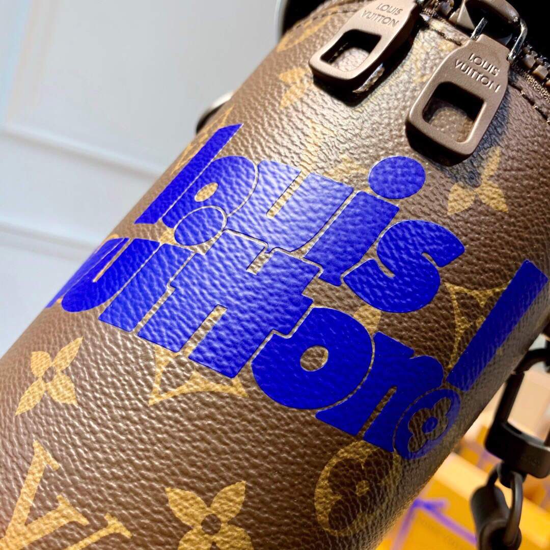 LV M80812 Louis Vuitton Coffee Cup Bag Blue