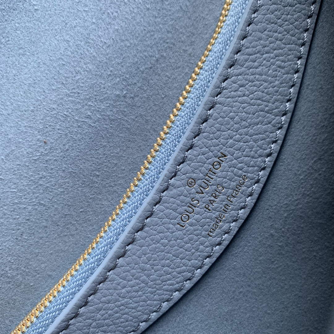 LV M46846 Louis Vuitton Diane Satchel Bag Blue Hour